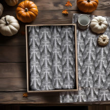 Skelettkäfig-Muster Halloween-Tissue