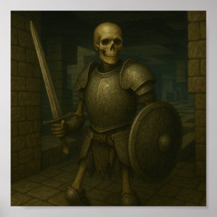 Skelettkämpfer - Sentinel des Spiellandes Poster
