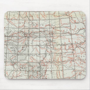 Skelettkarte Mousepad