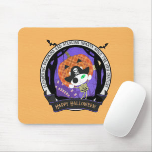 Skelettkatze Mousepad