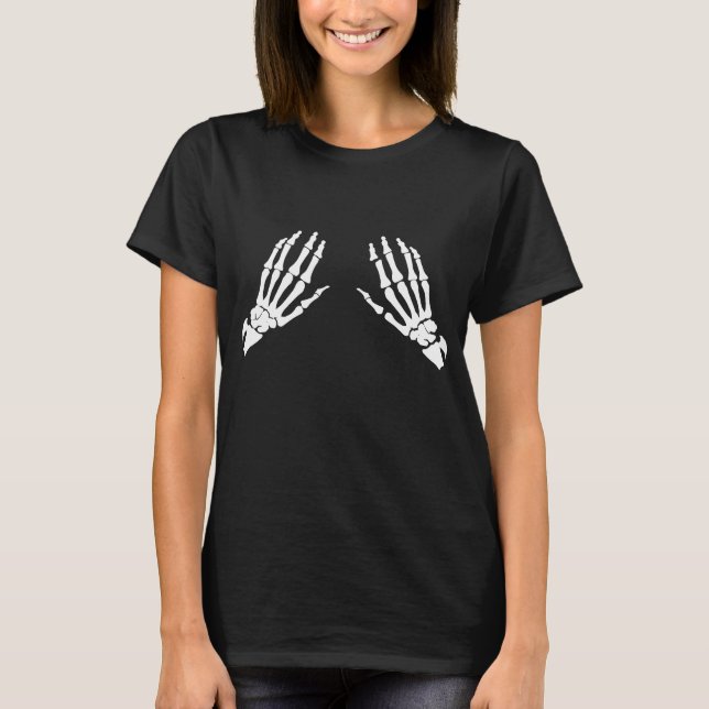 Skelettknochen T-Shirt (Vorderseite)