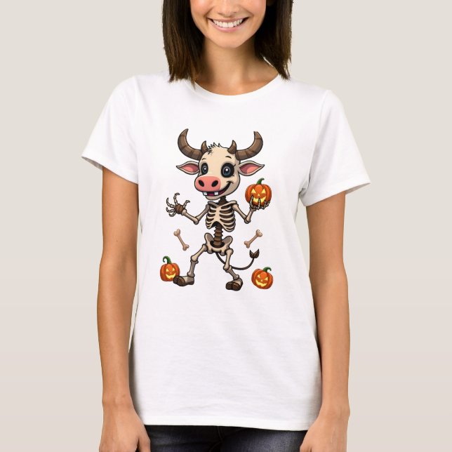 Skelettkuhparade T-Shirt (Vorderseite)