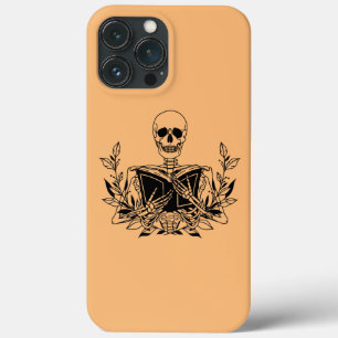 Skelettleser Buch Bookworm Reader Funny Gift  Case-Mate iPhone Hülle