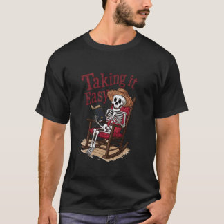 Skelettleser für Leser, die es leicht lesen können T-Shirt