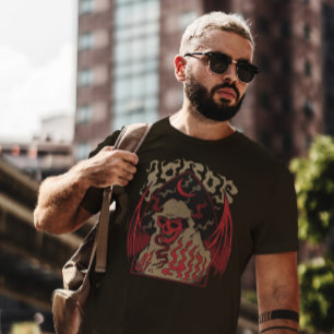 Skeletton-Demon-Hell-Kreatur T-Shirt