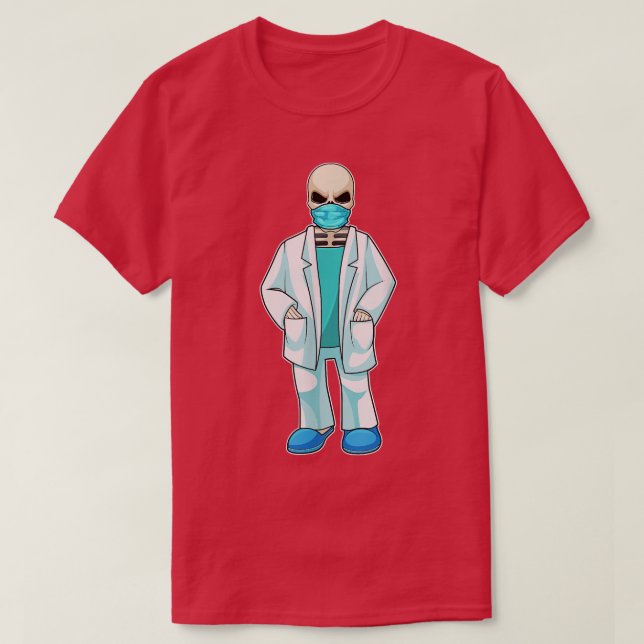 Skeletton Doktor  T-Shirt (Design vorne)
