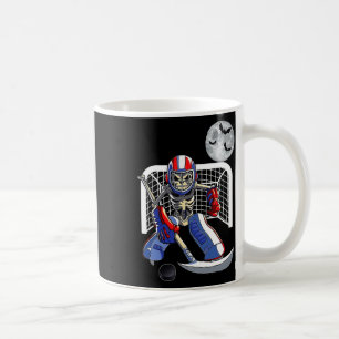 Skeletton Eishockey-Happy Halloween Day Bo Kaffeetasse