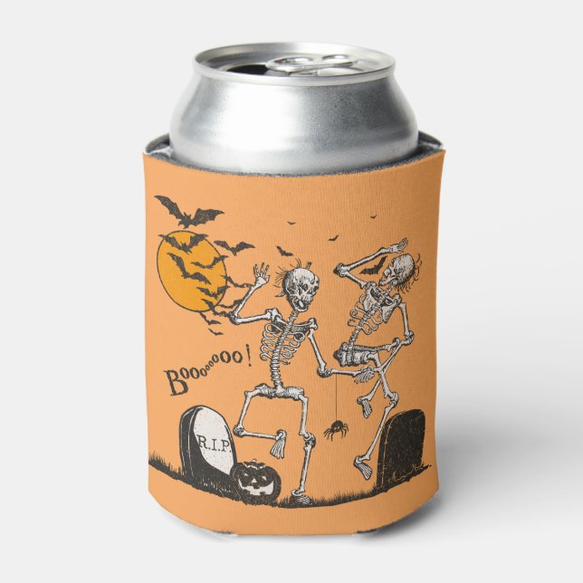 Skeletton-Halloween-Party Dosenkühler (Kanne Vorderseite)