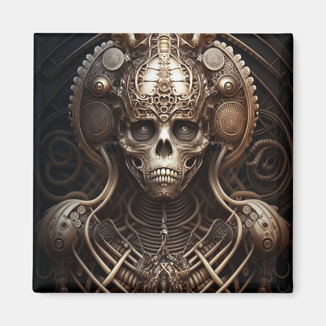 Skeletton-Horror Magnet (Vorne)