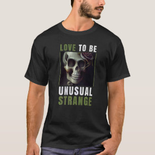 Skeletton-Liebe als ungewöhnlich T-Shirt