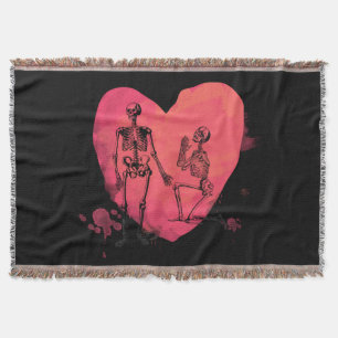 Skeletton-Liebe Decke