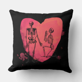 Skeletton-Liebe Kissen