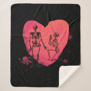 Skeletton-Liebe Sherpadecke