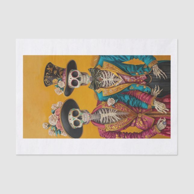 Skeletton Lyfe21 Seidenpapier (Vorderseite)