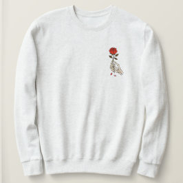 Skeletton Rose Halloween Sweatshirt