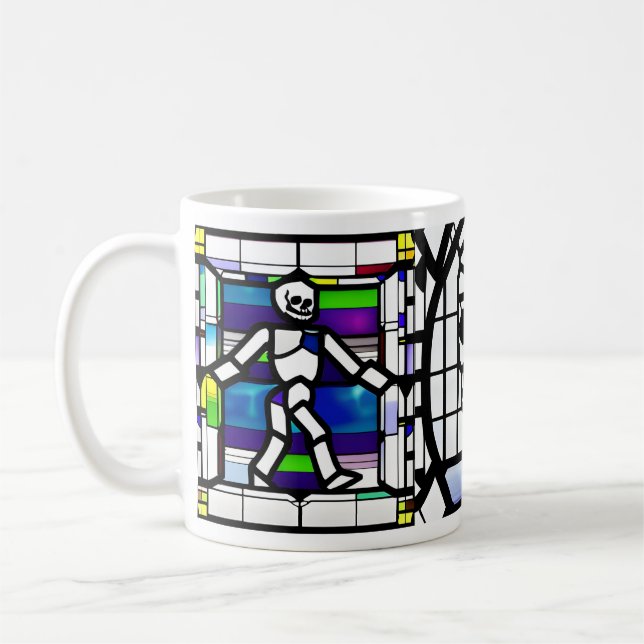Skeletton-Tasse Kaffeetasse (Links)