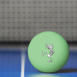 Skeletton Vorwegnahme Tischtennisball