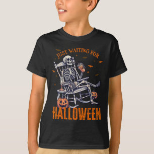 Skeletton Weihnachtsdesign gerade für Hallowage Ge T-Shirt