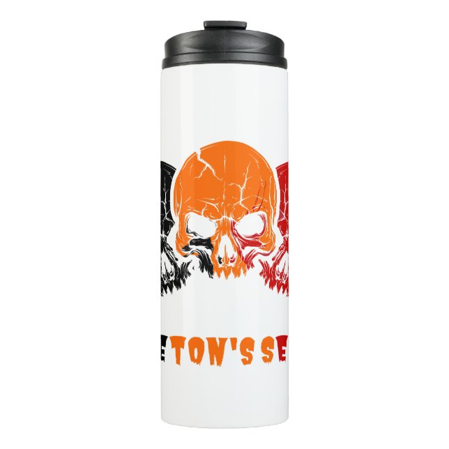 Skelettongeheimnis Thermosbecher (Vorderseite)