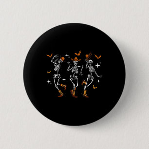 Skeletts Dance Cowboy Western Halloween Kostüm M Button
