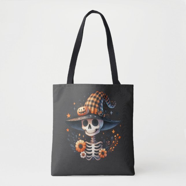 Skelettschädel Tasche (Vorderseite)