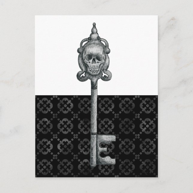 Skelettschlüssel 2 Postkarte (Vorderseite)