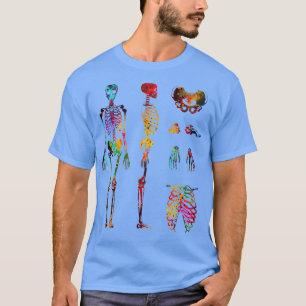 Skelettsystem des menschlichen Körpers 1 T-Shirt