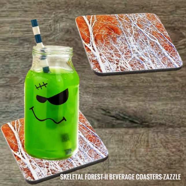 Skelettwald II Getränkeuntersetzer (Von Creator hochgeladen)