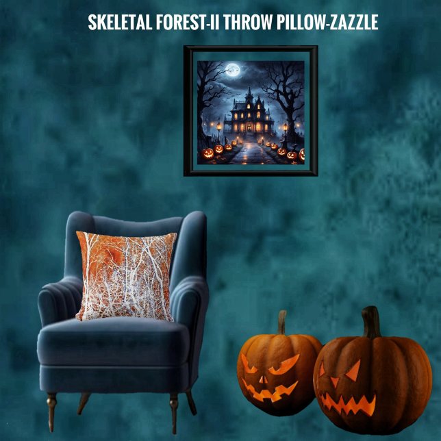 Skelettwald II Kissen (Von Creator hochgeladen)