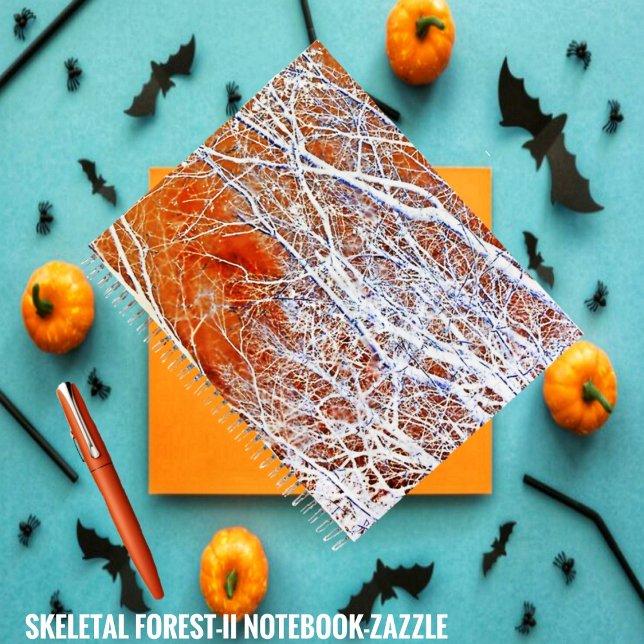 Skelettwald II Notizbuch (Von Creator hochgeladen)