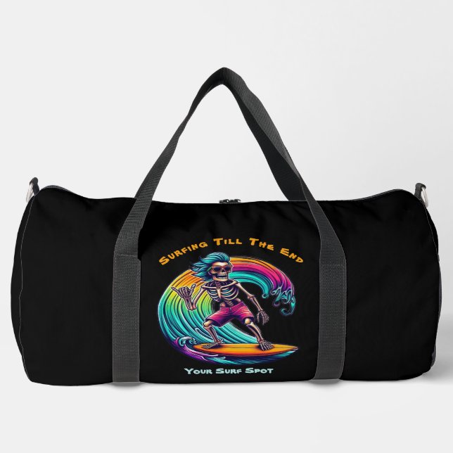 Skelettwandern Duffle Bag (Vorderseite)