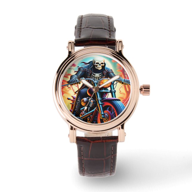Skelettwandern durch die Feuerhöhle Armbanduhr (Vorderseite)