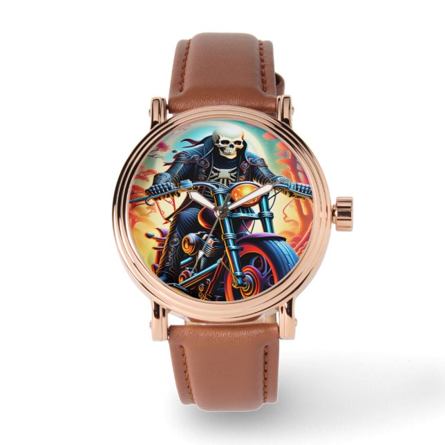 Skelettwandern durch die Feuerhöhle Armbanduhr (Vorderseite)