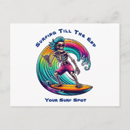 Skelettwandern Postkarte