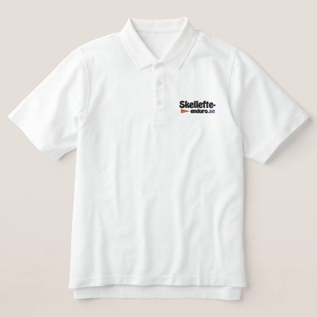 Skellefte-enduro, svart brodyr, (Design Vorderseite)