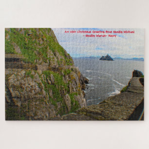 Skellig Michael Skellig Inseln Kerry. Jigsaw Puz