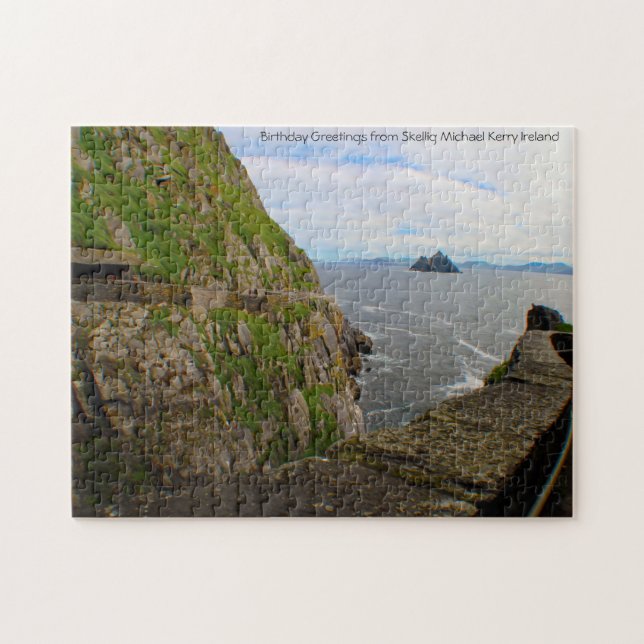 Skellig Michael Skellig Islands Kerry. Jigsaw Puz (Horizontal)