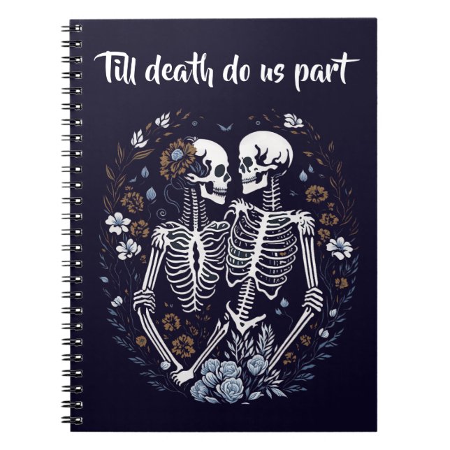 Skelton Lovers bis zum Tod, uns Teil Notizblock (Vorderseite)