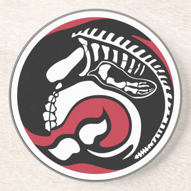 Skelwal Untersetzer (Vorne)