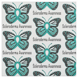 Skerodermie-Bewusstseins-Schmetterling Stoff