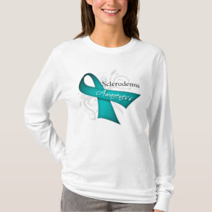 Skerodermie-Krankheits-Bewusstseins-Band T-Shirt