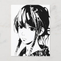 Sketch Anime Manga Girl