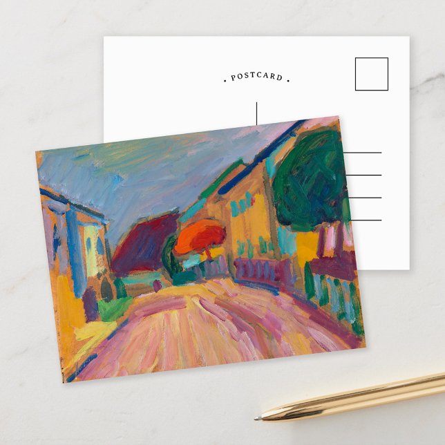 Sketch aus Murnau | von Jawlensky Postkarte (Von Creator hochgeladen)