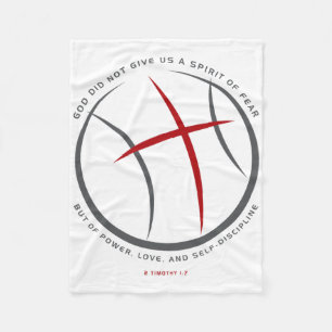 Sketch Christlich Athlete Jesus 1 Fleecedecke