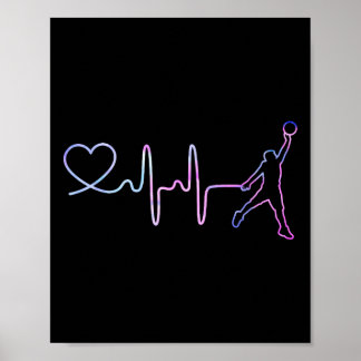 Sketch Herzschlag für männliche Kinder - Teens Ske Poster