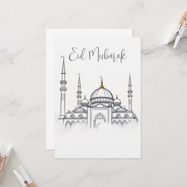 Sketch Moschee 10022025a Einladung (Vorderseite/Rückseite Beispiel)