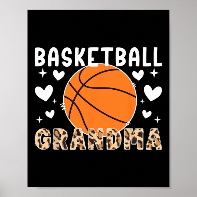 Sketch Oma Leopard Sketch Player Großmutter Poster (Vorne)