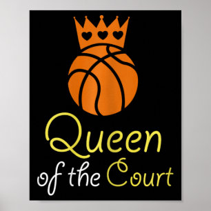 Sketch Shirts für Girls Teens Queen Court T Shirt Poster