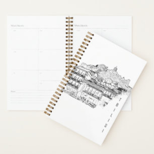 Sketch zur Architektur in Tiflis Georgia Planer