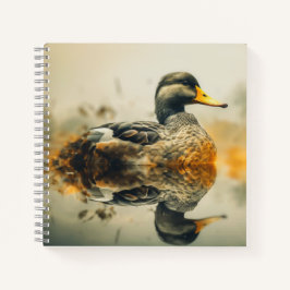 Sketchbook - Ente in Tan001 Notizbuch